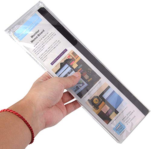 2pcs(Left & Right) Multifunction Fashion Clear Color Computer Monitors Side Panel/Memo Pads/Message Boards/Sticky Boards for Computer Screen - Thumbnail 3