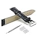 CIVO Genuine Leather Watch Bands Top Calf Grain Leather Watch Strap 16mm 18mm 20mm 22mm 24mm for Men and Women