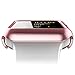CinoCase Apple Watch Series 1 / 2 Case, 38mm Thin Fit Snap-On PC Hard Protective Bumper Case Premium Slim & Light Scratch-Resistant and Shockproof Cover for Apple Watch Series 1 / 2 (Rose Gold)