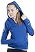 Soffe Junior's Fleece Deep V-Neck Hoodie
