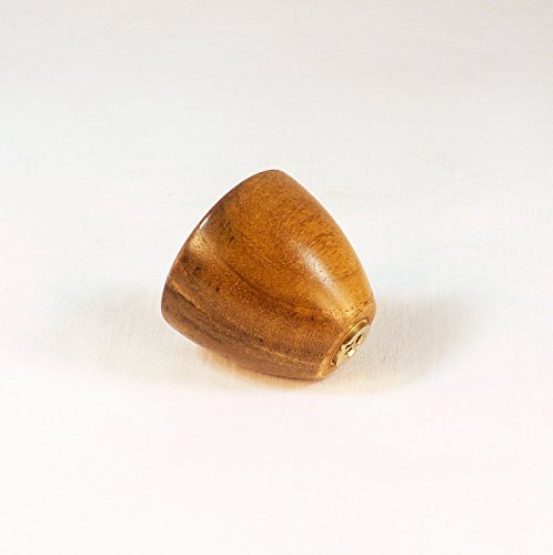 Lamp Finial, Teak, Cup Pattern 3