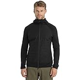 Icebreaker Merino Men's Quantum Hybrid Long Sleeve Full-Zip Hooded Jacket