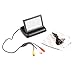 KKmoon 4.3 inch Foldable TFT Color LCD Car Reverse Rearview Security Monitor for Camera DVD VCR