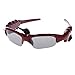 WONFAST Bluetooth Sunglasses Sun Glasses Music Handsfree Headset Headphones for Smart Phone PC Tablet IPHONE6 /6 PLUS Samsung HTC Bluetooth devices + Free Replaceable 3 pair lens (Yellow,Brown,Clear) - Red