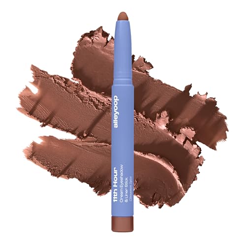 ALLEYOOP 11th Hour Cream Eyeshadow Stick & Liner, Cinnamon Bro... 41sxUKv EGL