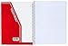 Mead Trapper Keeper Snapper Trapper Spiral Notebook, 1 Subject, Wide Ruled, Red (72702)