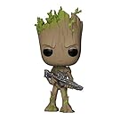 Funko Pop Marvel: Avengers Infinity War-Teen Groot with Gun Collectible Figure, Multicolor