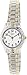 Casio Women's LTP1275SG-7B Silver Stainless-Steel Quartz Watch with White Dial