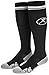 Kunto Fitness Graduated Compression Socks for Men and Women (Large, Black)
