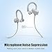 Bluetooth Headphones, Letsfit Wireless Headphones IPX7 Waterproof 15-Hour Playtime, Noise Cancelling HiFi Stereo Headset, Wireless Running Headphones Bluetooth Earbuds for Sports, Workout, Gym