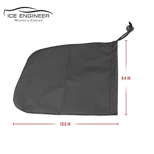 4 Windshield+Cover+Magnets+Straps+Snow