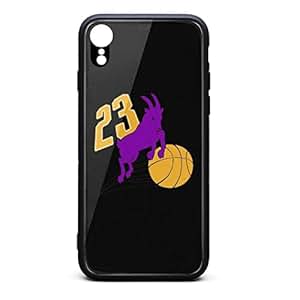 Amazon.com: Phone Case iPhone XR Goat-23-Basketball Cute ...