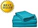 Elegant Comfort Bedding Collection 4-Piece Bed Sheet Set 1500 Premier Hotel Quality Wrinkle Free with Deep Pockets, Full, Turqouise