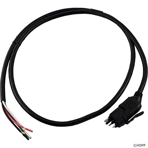 Aqua Flo LC Cord,Gecko,Dual Output,Fiber,5A,230v,18/4,48,Terminated