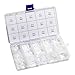 250pcs O-Ring Kit OD 4-30mm Silicone Gasket Set White Washer Repair Assortment O Ring Seal Set Orings Box Gasket Kit