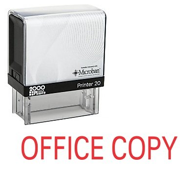 StampExpression - Office Copy Office Self Inking Rubber Stamp - Red Ink (A-5320)
