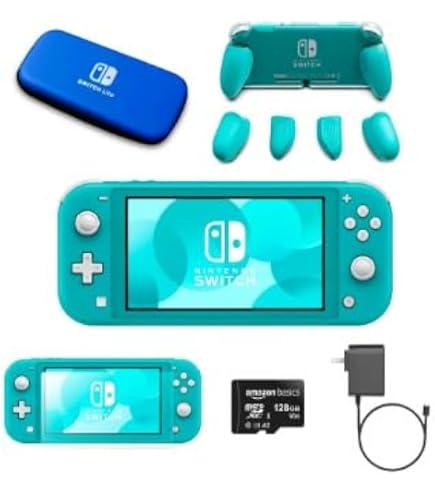 Amazon.com: Nintendo Switch Lite - Turquoise with SanDisk 128GB