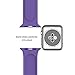 Apple Watch Band, JETech Soft Silicone Replacement Sport Band for Apple Watch All 42mm Models (Purple) - 2214