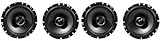 (2) Pairs Alpine 6.5" 2 Way Pair of Coaxial Car