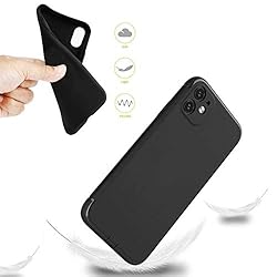 FZZSZS Slim Thin Black Case for Infinix Hot 11