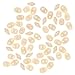 Matubo SuperDuo 2-Hole Czech Glass Beads, Opaque Luster Champagne 8g, 2x5mm, 8g Tube