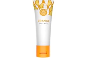 GINADAY Orange Exfoliating Gel, Face and Body Exfoliating Deep Cleansing Moisturizing Facial Scrub.(1 Pcs)