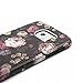 Galaxy S5 Case, Dimaka Cute Floral Peony Flower PC Cover with Shock Proof Protective TPU Bumper[Slim and Sturdy][2 Layers][Print Designed Pattern for Girls] for S5 / i9600