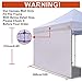 KEYMAYA Replacement Wheeled Canopy Bag for 10FT Pop Up Canopy Tent, Roller Bag Only
