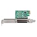 QNINE PCIe Parallel Port Expansion Card, PCI Express to DB25 LPT Converter Adapter Controller for Desktop with Low Bracket