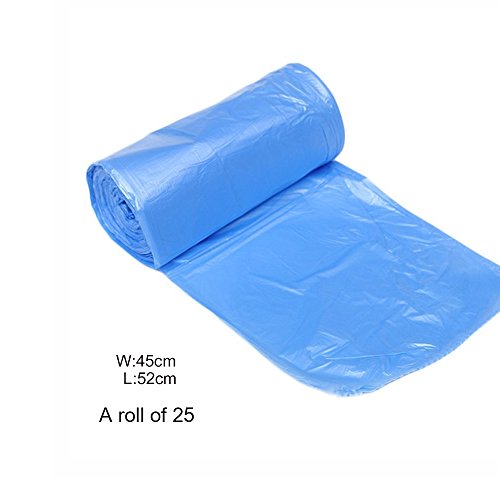 Small Garbage Bag Rommeka Durable Disposable Trash Wastebasket Bags