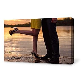 Canvas Wall Art for Living Room,Bedroom Home Artwork Paintings Lovers Ready to Hang - 12x18 inches