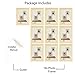 Wallniture Alps DIY Wall Decor Picture Frames 4x6 Inch Photos Table Top Display or Wall Mount, Set of 10 Natural Finish