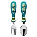 Zak Designs Despicable Me Easy Grip Flatware Fork And Spoon Utensil Set – Perfect for Toddler Hands With Fun Characters, Contoured Handles And Textured Grips, Despicable Me