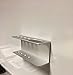 Dry Erase Whiteboard Marker and Eraser Holder Tray and Organizer - Magnetic & Options - Brushed Aluminum Metal