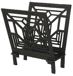 Frank Lloyd Wright LAKE GENEVA DESIGN Artchitect Gift Magazine Rack by eEarthExchange