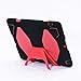 Ipad 2/3/4 Case, Kidspr Ipad CaseNewHot Super Protect [Shockproof] [Rainproof] [Sandproof] with Built-in Screen Protector for Apple Ipad 2/3/4 (Black/Red)