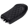 RedCap Motorcycle Vintage Cafe Racer Saddle Seat For KZ400 KZ550 K750 Z650 W650 CB100 CB125 CB175 CB200 CB360 CB400 CB450 CB500 CB550 CB750 CG125 GN250 CL100 CL125S CL175 CL200 CL350