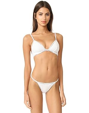 Women's Id Cotton Small Waistband Triangle Unlined Bra