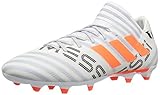 adidas Performance Men's Nemeziz Messi 17.3 FG Soccer-Shoes, White/Solar Orange/Clear Grey, 8 Medium US
