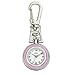 Gotham Unisex Silver-Tone Analog Quartz Keychain Clip Fob Watch # GWC18107-5