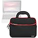 Evecase 10.1 Inch Touch Chromebook Sleeve Case, Neoprene Slim Briefcase w/Handle & Accessory Pocket/Ultra Portable Carrying Case Portfolio Pouch Cover – Black