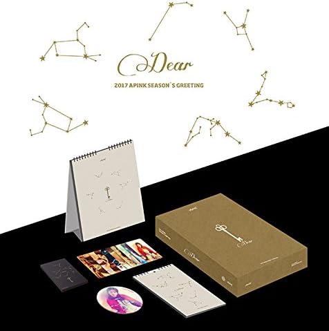 APINK 2017 Seasons Greetings Desk Calendar with Photocard