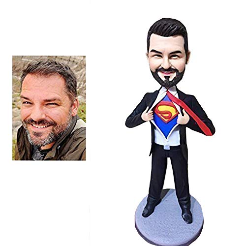 Custom Superhero Bobblehead Personalized Wedding Gifts Based On Customer