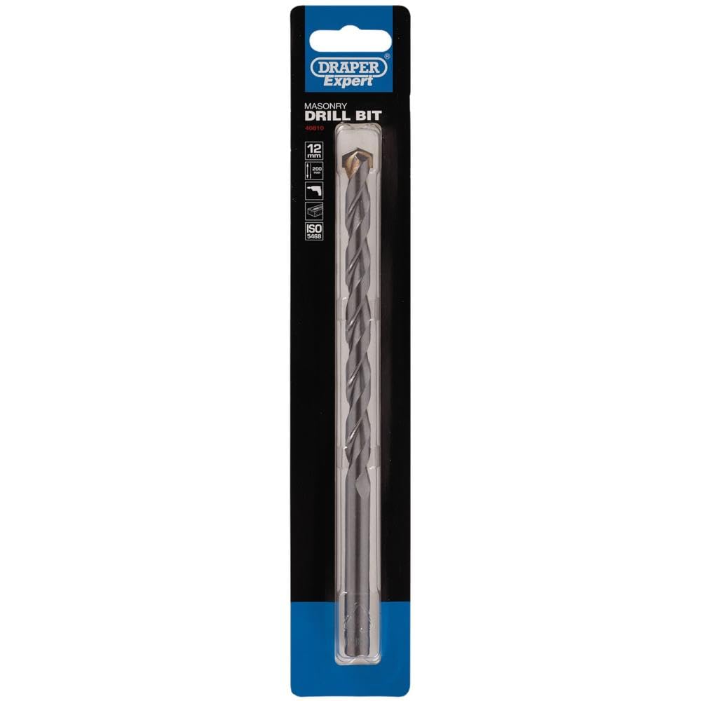 Draper 40810 Expert Masonry Drill Bit, 12mm x 200mm