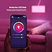 Dimmable LED WiFi Smart Light Bulb, Work with Alexa and Google Assistant and IFTTT, Koogeek E26 Night RGBW Edison Multicolor Mood Light Bulb, Remote Control, No Hub Need, Home Decor, Party -1 Pack