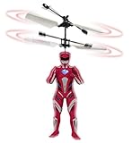 Power Rangers Red Ranger Mini Drone Flying Helicopter Toy