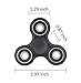 KAMSOL Dirt resistant EDC Tri-Spinner Fidget Toy Smooth Surface Finish Ultra Durable Handspinner
