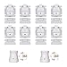 Yoofoss Magnetic Cabinet Locks for Baby Toddler Child No Tools Or Screws Needed - 8 Locks + 2 Keys (Old Version)