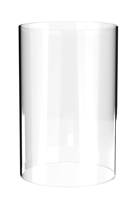 Amazon Com Supcia Large Cylinder Glass Vase Fixture Covers Open
