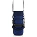 Barbarians Water Bottle Carrier, Bottle Pouch Holder with Adjustable Shoulder/Hand Strap 2 Pockets for Swell Type Bottle 16oz 17oz 20oz 24oz 25oz 32oz 40oz, Suitable for Hiking Travel Camping Blue